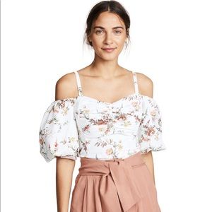 Belle Pop Top in Milk Combo